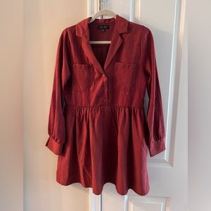 Long Sleeve Mini Dress